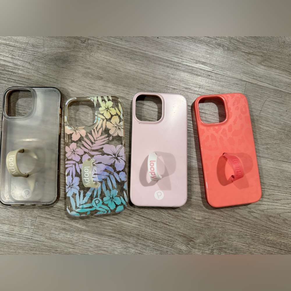4 pack Loopy 13 Pro Max cases